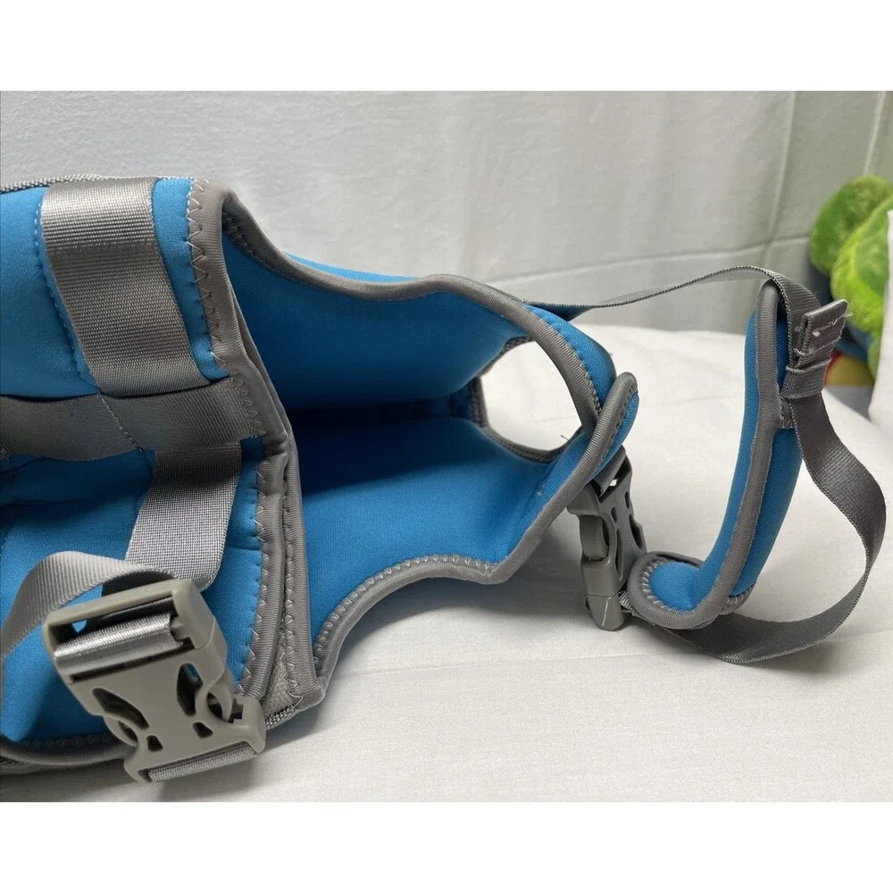 Vivaglory Jacket High Flotation Vest for Swimming, Boating, Ripstop Large Blue